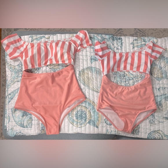 Mommy & Me Other - Mommy&Me (or sister & me) SWIMSUITS in EXCELLENT CONDITION! SM adult, 7-8 child